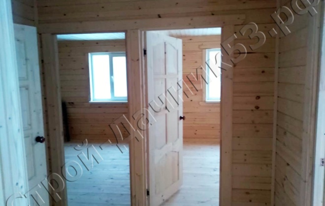 4 Брусовой дом ОД-39 9×7.5, 65.25 м², Московская область, Деревня Березенки (5)